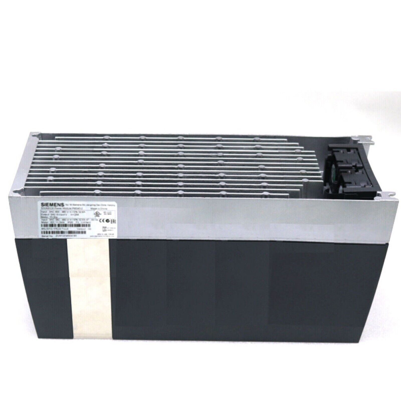 Siemens SINAMICS PM240-2 power module. Industrial automation part for PLC systems.