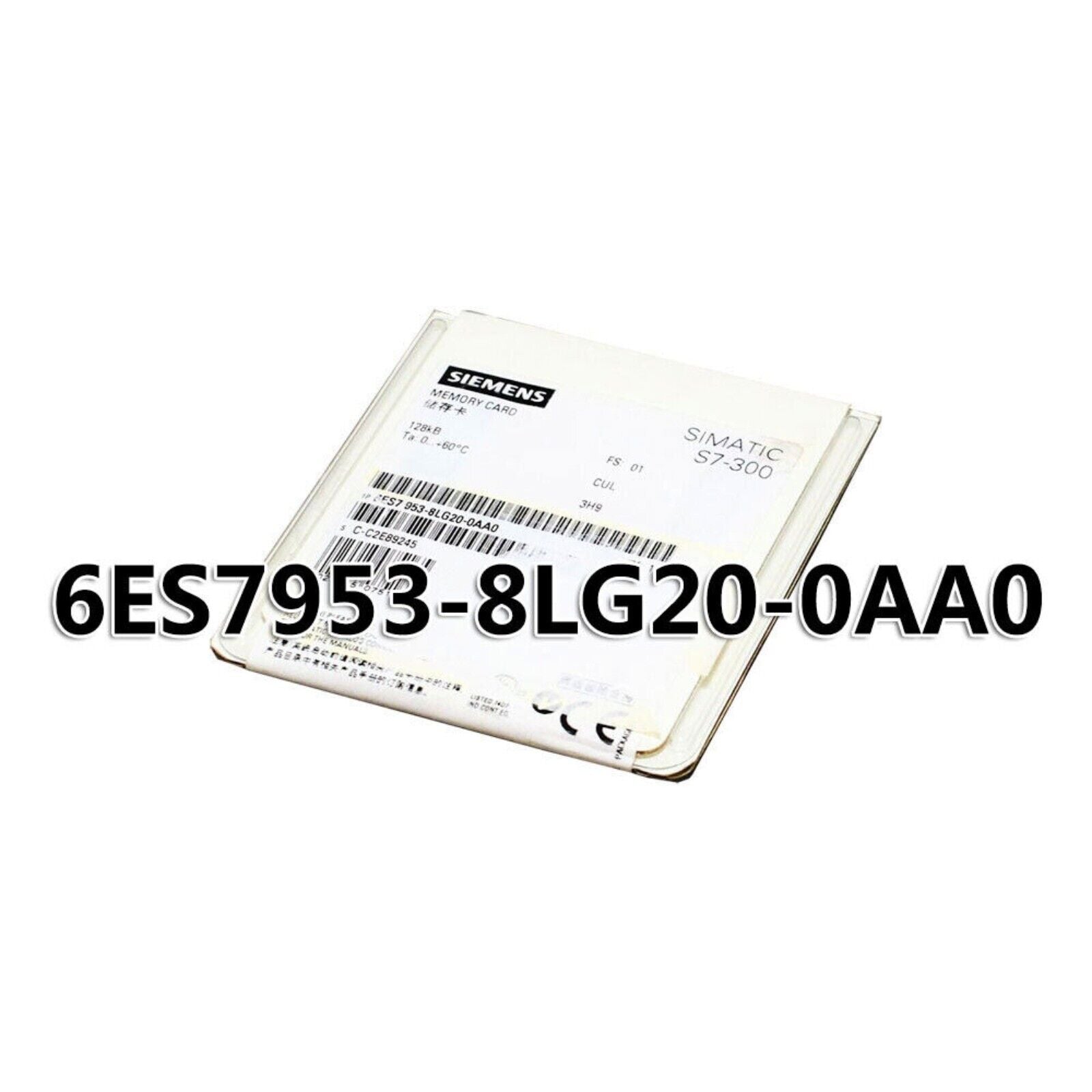 Siemens SIMATIC S7-300 Micro Memory Card 6ES7953-8LG20-0AA0, Industrial Automation Component