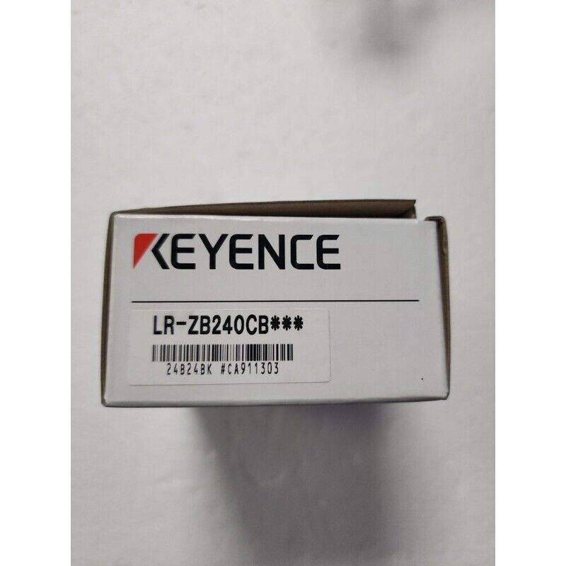 KEYENCE LR-ZB240CB Laser Sensor box, industrial automation component, new.