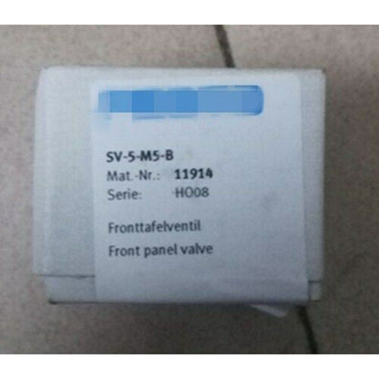 Festo SV-5-M5-B front panel valve packaging, part number 11914