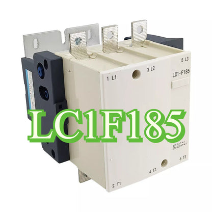 Schneider Electric LC1F185 3-pole AC contactor, 185A, 230V AC control, industrial automation part
