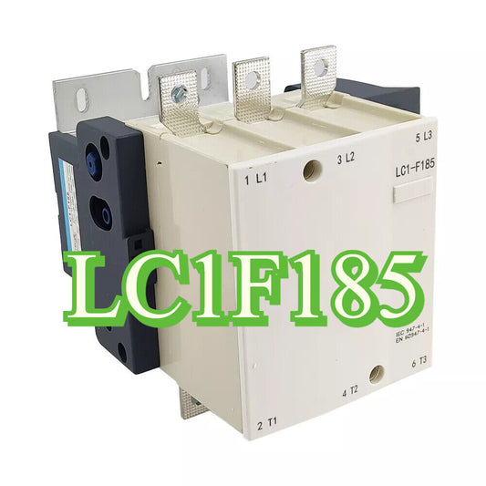 Schneider Electric LC1F185 3-pole AC contactor, 185A, 230V AC control, industrial automation part