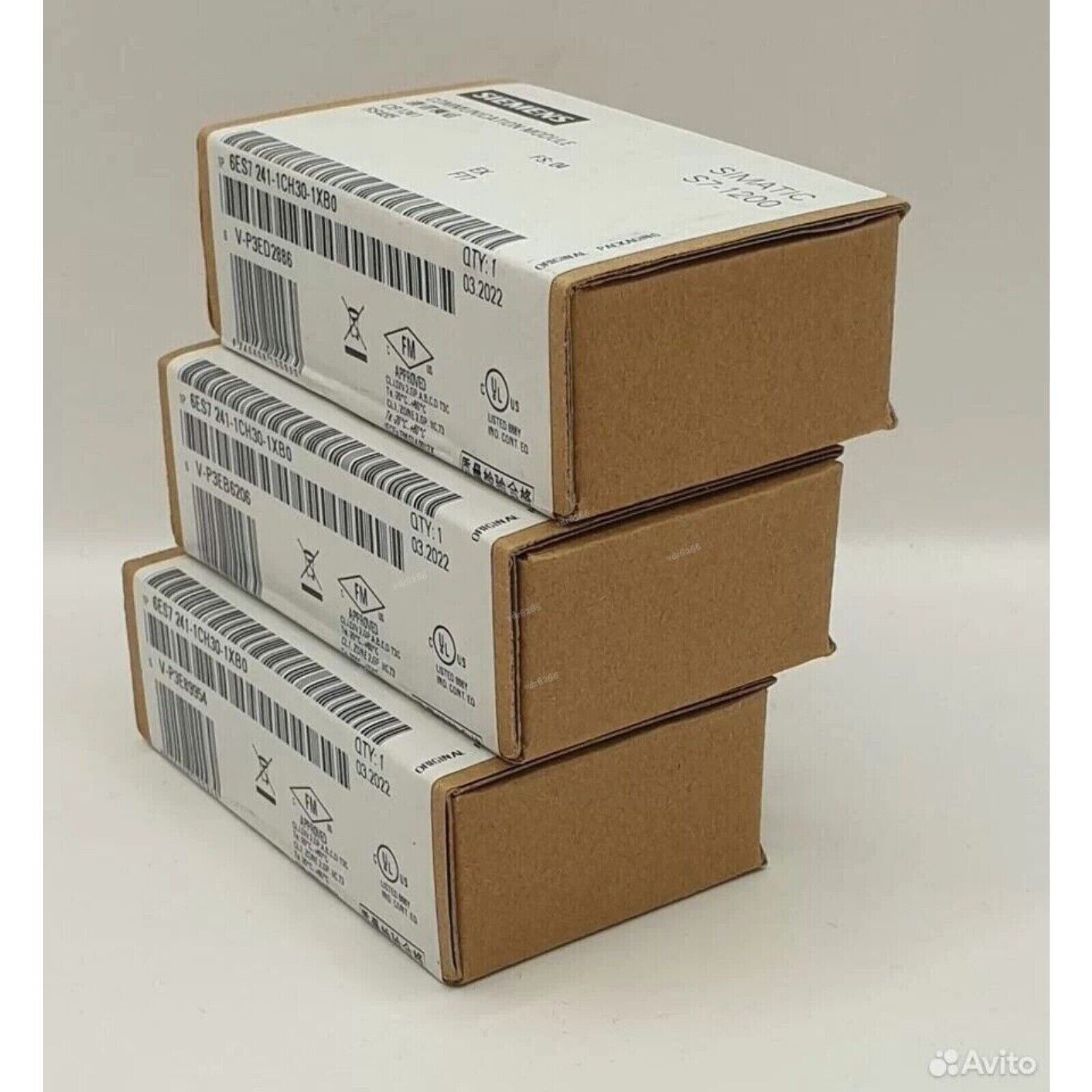 Siemens SIMATIC S7-1200 CB 1241 6ES7 241-1CH30-1XB0 Module Boxes, Industrial Automation Parts