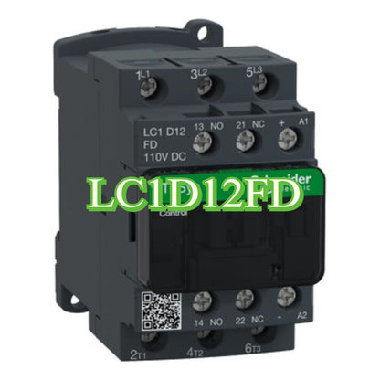 Schneider LC1D12FD Contactor, 110VDC, industrial automation component