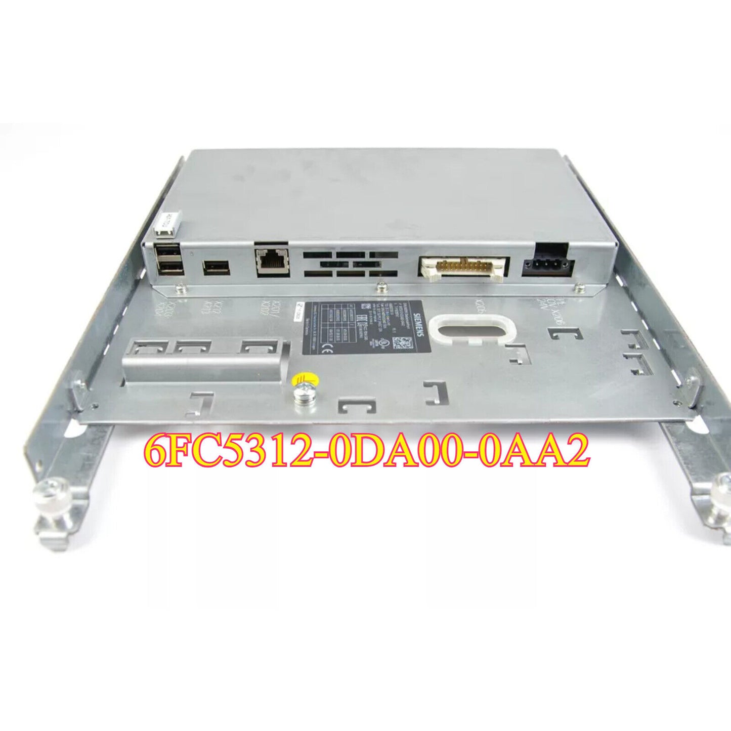 Siemens PLC Module 6FC5312-0DA00-0AA2, industrial automation part with ports and model number.