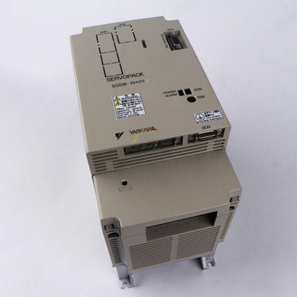 Yaskawa SGDB-30ADS SERVOPACK Servo Drive, industrial automation component, beige color, visible ports and labels.