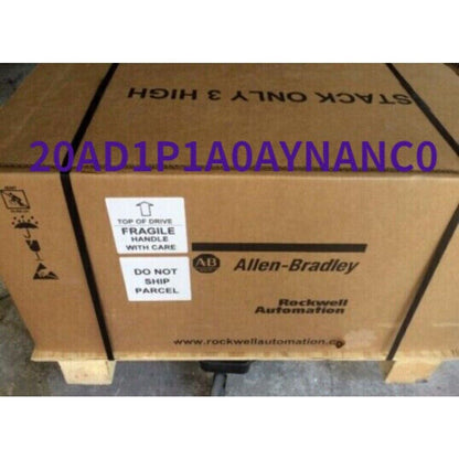 Allen-Bradley PowerFlex 70 AC Drive box, 20AD1P1A0AYNANC0, fragile handling, Rockwell Automation industrial control