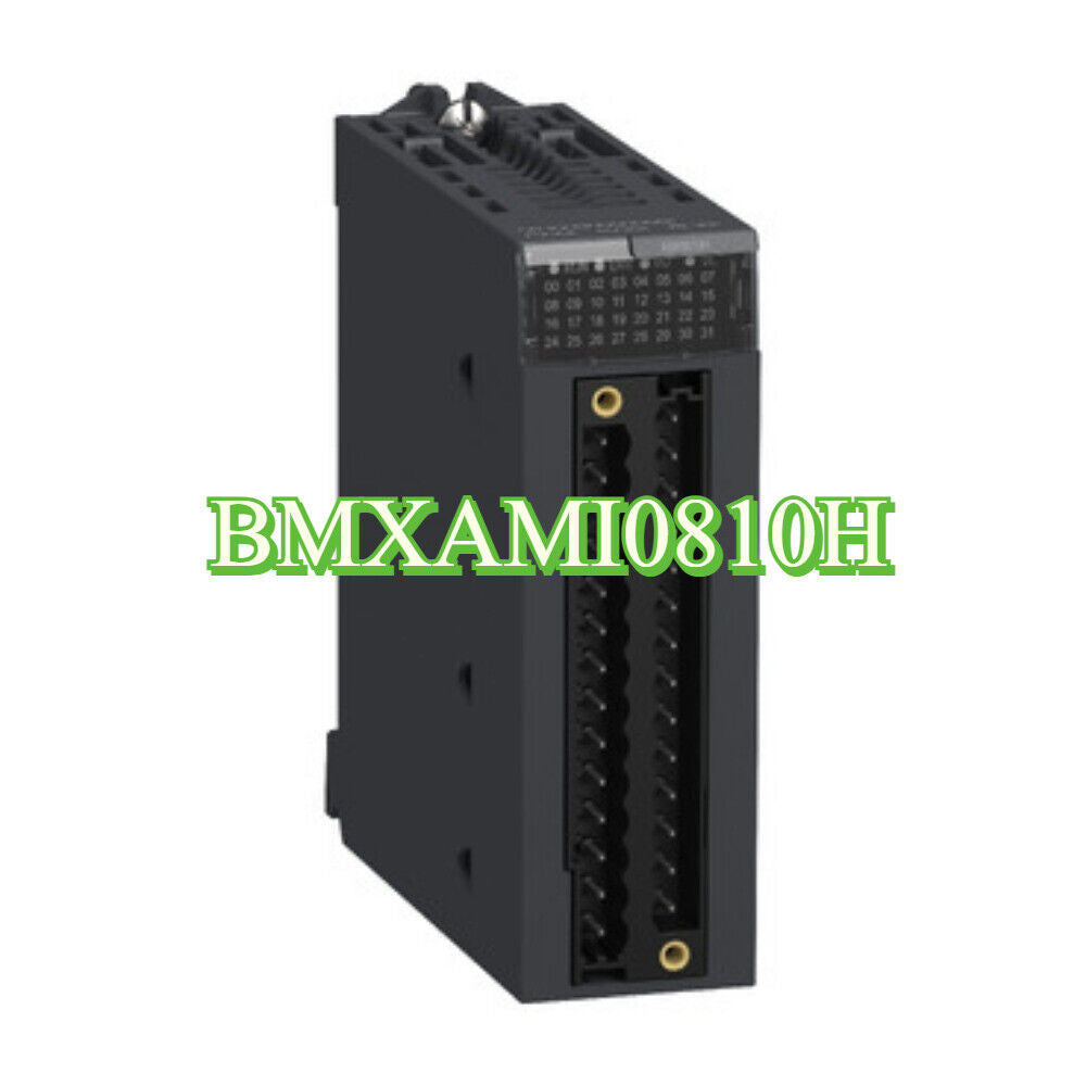 Schneider BMXAMI0810H PLC Module, black industrial automation equipment