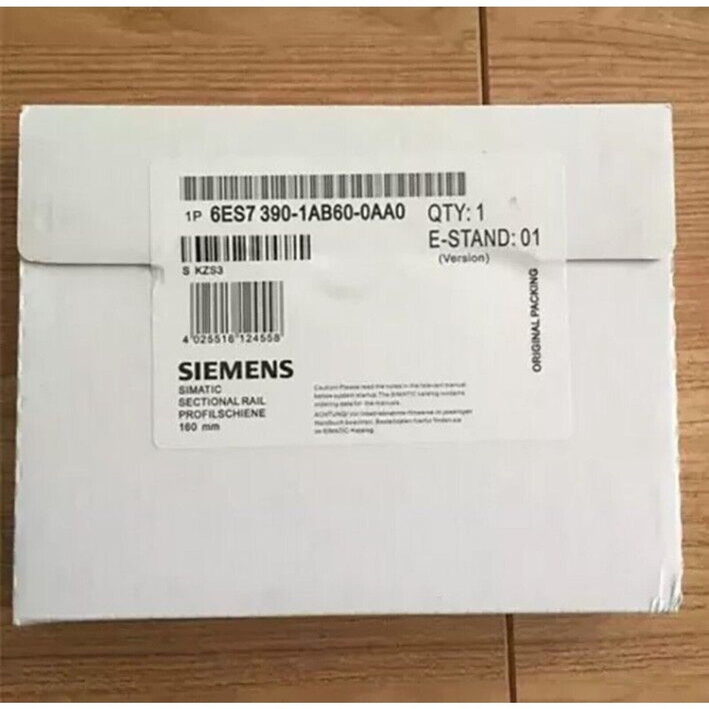 PLC | Siemens | 6ES7390-1AB60-0AA0 6ES7 390-1AB60-0AA0  S7-300 mounting rail 160 mm