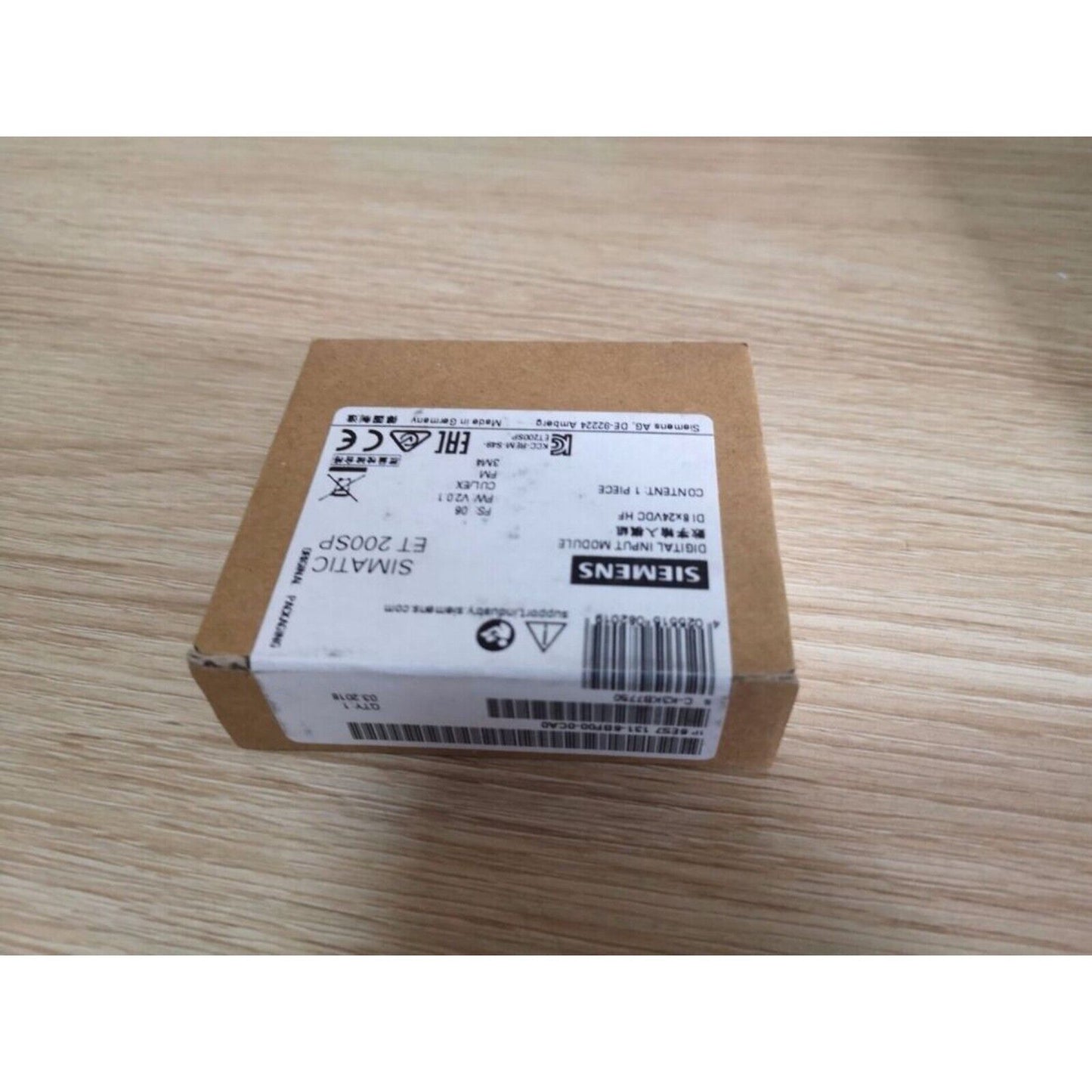 Industrial Communication | Siemens | 6ES7131-6BF00-0CA0 6ES7 131-6BF00-0CA0 ET 200SP Digital input module