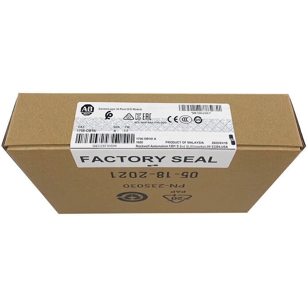 Allen-Bradley 1756-OB16I ControlLogix D/O Module in Factory Sealed Box