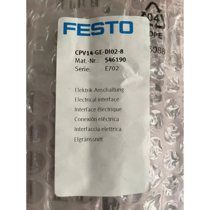 Festo CPV14-GE-DI02-8 Electrical Interface Controller in Bubble Wrap Packaging