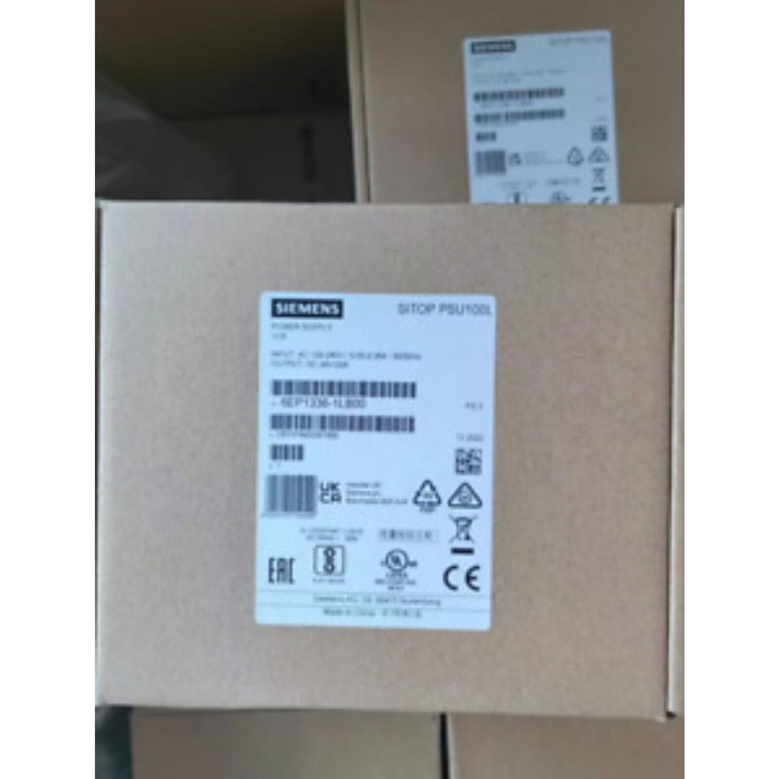 Siemens SITOP PSU100L Power Supply box, model 6EP1336-1LB00, industrial automation part