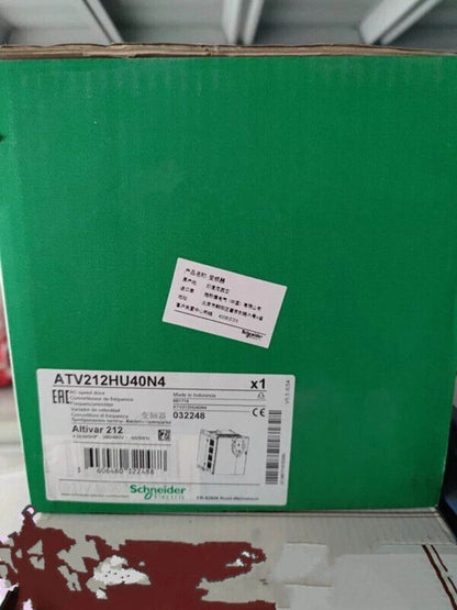 Schneider ATV212HU40N4 Inverter, New in Box, Industrial Automation Part