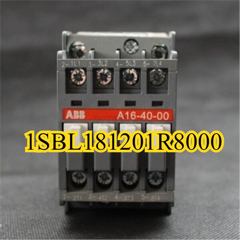 HMI | ABB | A16-40-00 Contactor 24V、110V 50Hz / 110-120V 60Hz、220-230V