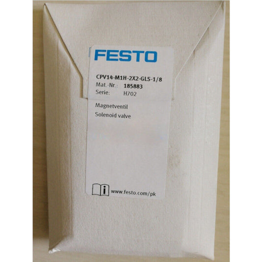 Festo CPV14-M1H-2X2-GLS-1/8 Air Solenoid Valve in packaging, industrial automation part