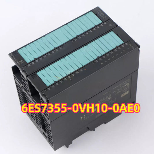 Siemens SIMATIC S7-300 FM 355 C module 6ES7355-0VH10-0AE0, black, teal detail