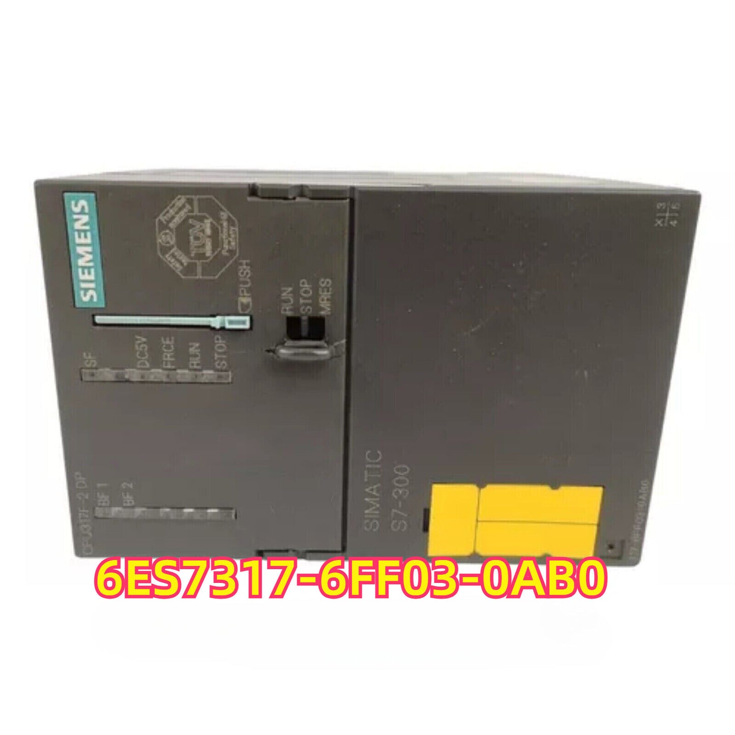Siemens SIMATIC S7-300 CPU 317F-2DP, Industrial automation PLC module, 6ES7317-6FF03-0AB0
