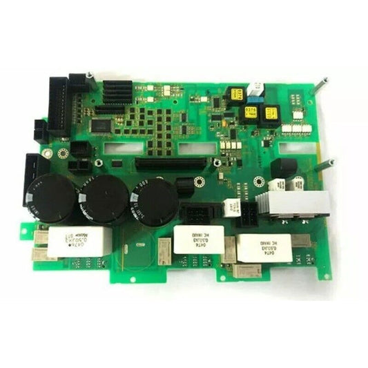 FANUC A20B-8101-0802 Circuit Board, green PCB with various electronic components.