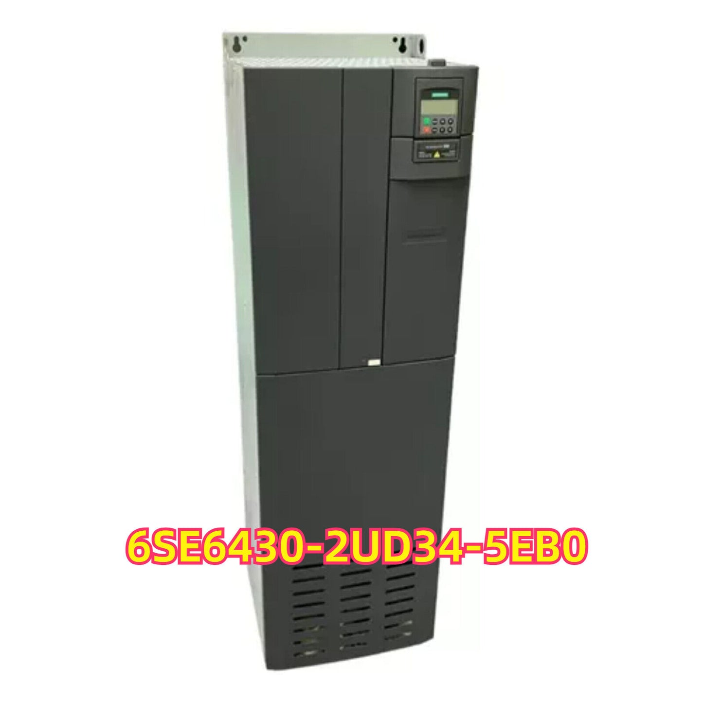 Siemens MICROMASTER 430 drive, model 6SE6430-2UD34-5EB0, industrial automation component.