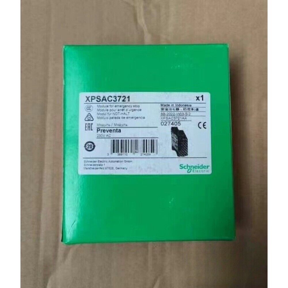 Schneider Electric XPSAC3721 Safety Relay in Box, Industrial Automation Component