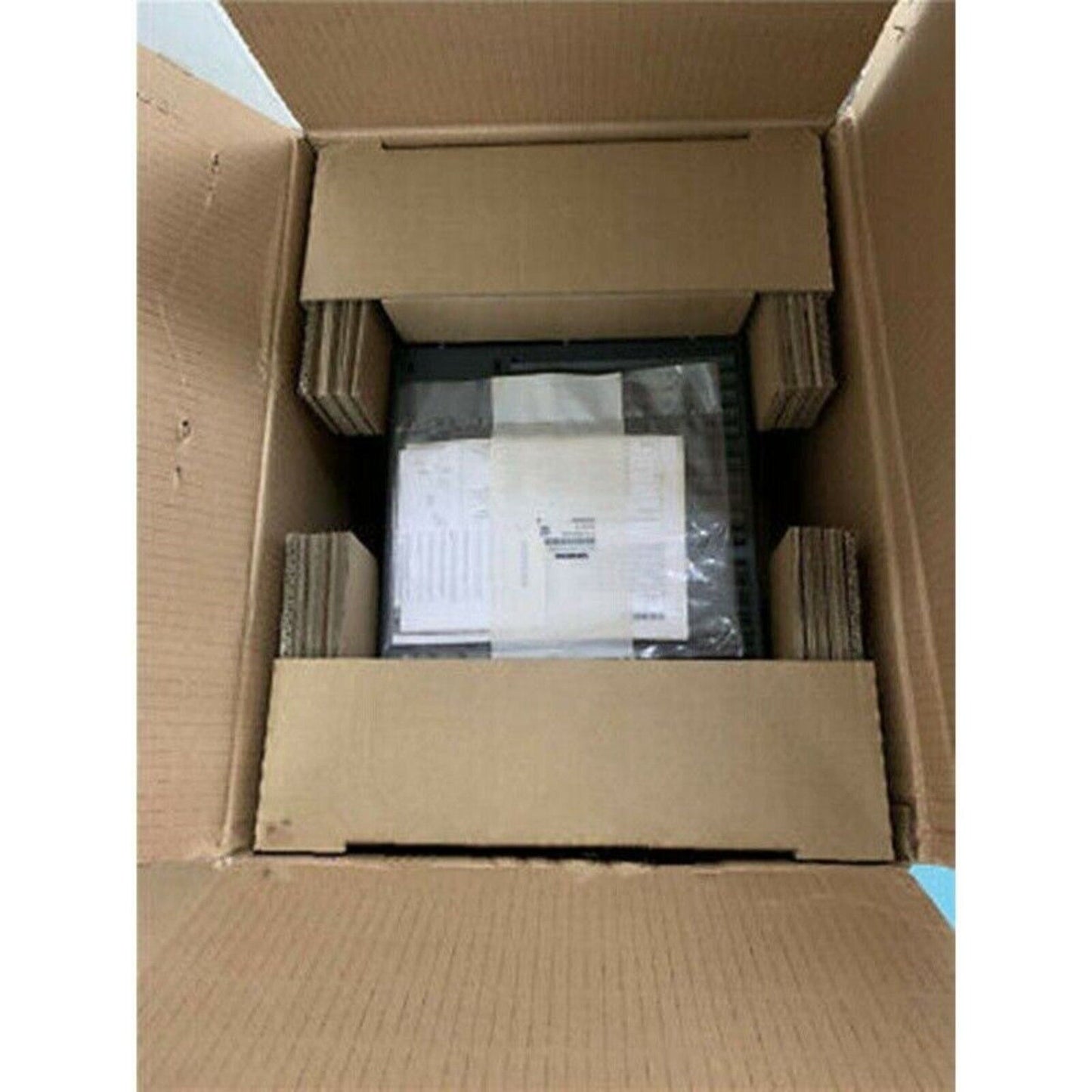 Siemens G120 PM240 Power Module in its original packaging, ready for shipment.