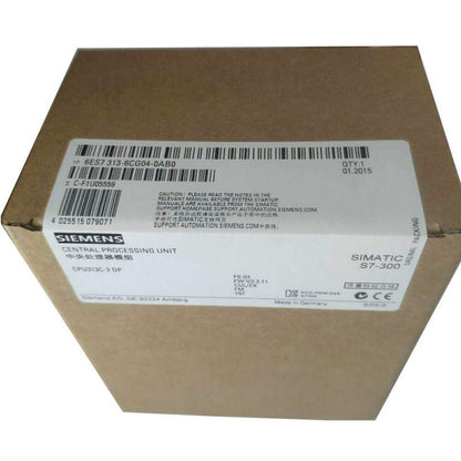 Siemens SIMATIC S7-300 CPU 313C-2 DP box, product packaging, industrial automation
