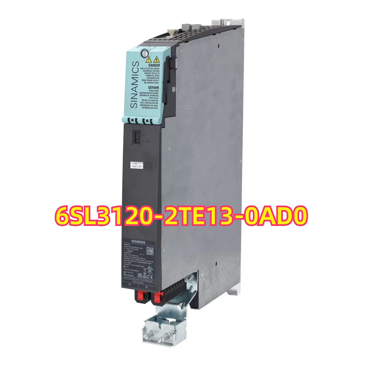 Siemens SINAMICS 6SL3120-2TE13-0AD0 Single Motor Module, industrial automation part.