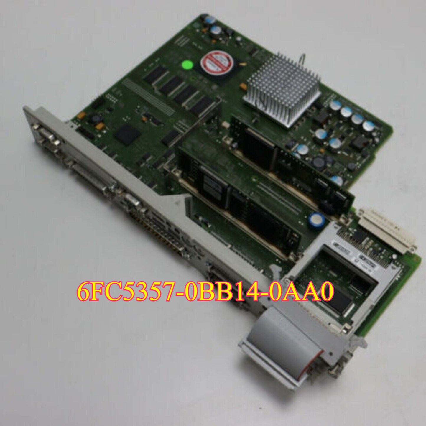 Siemens SINUMERIK 840D/DE NCU 571.4 PLC module with model number 6FC5357-0BB14-0AA0, electronic equipment component