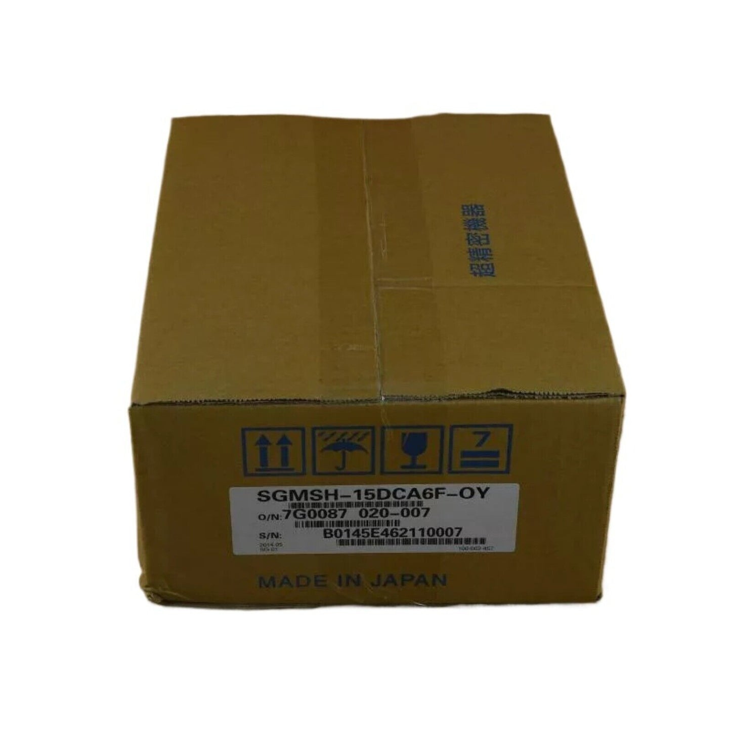 YASKAWA SGMSH-15DCA6F-OY Servo Motor in box. Made in Japan. Industrial automation part.