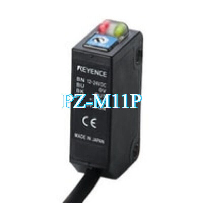 Keyence PZ-M11P Photoelectric Sensor, Black, with Indicators and CE Mark