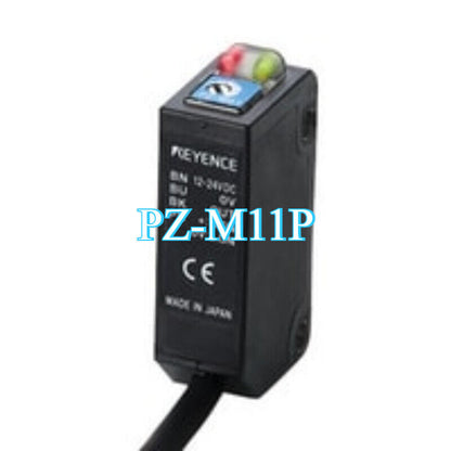 Keyence PZ-M11P Photoelectric Sensor, Black, with Indicators and CE Mark