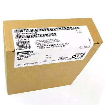 SIMATIC S7-300 digital input module 6ES7321-7BH01-0AB0 box, Siemens, industrial automation part.