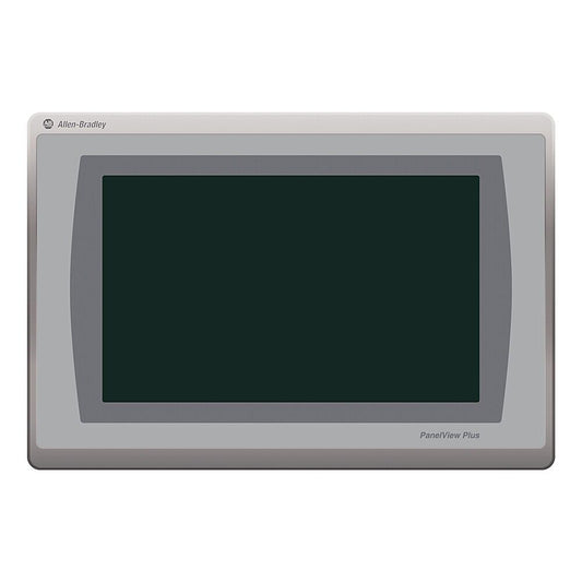 Allen-Bradley PanelView Plus 6 1000 10" Color/Touch Terminal, gray color and screen.