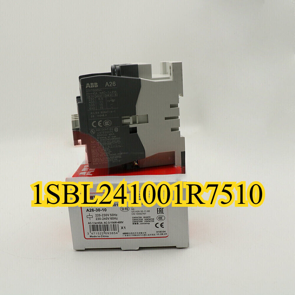 HMI | ABB | A26-30-10  ABB AC contactors AC24V、110V、200V、220-230V Fast shipping