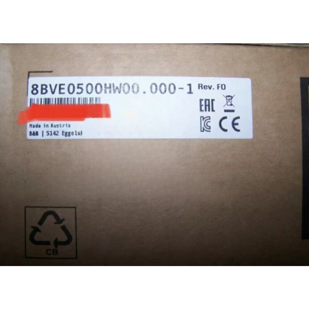 B&R 8BVE0500HW00.000-1 Servo Drive Box, Made in Austria, Industrial Automation Parts