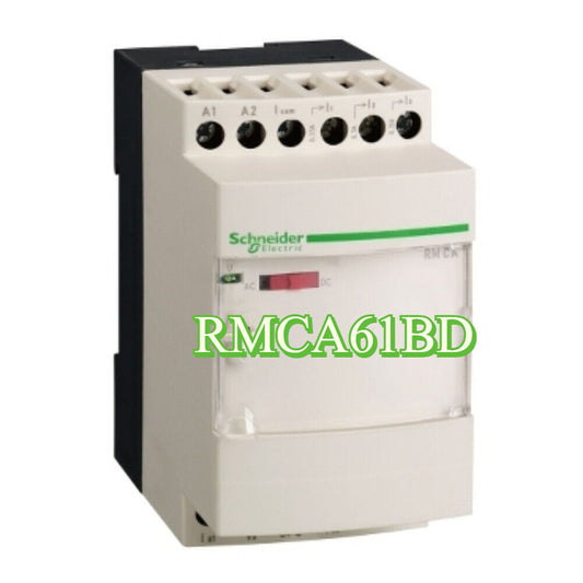Schneider Electric RMCA61BD Relay, industrial automation component, white and black design.