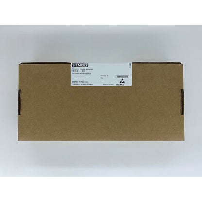 Siemens 6SE7031-7HF84-1HH0 Precharging Module PCU1 in packaging. Industrial automation part.