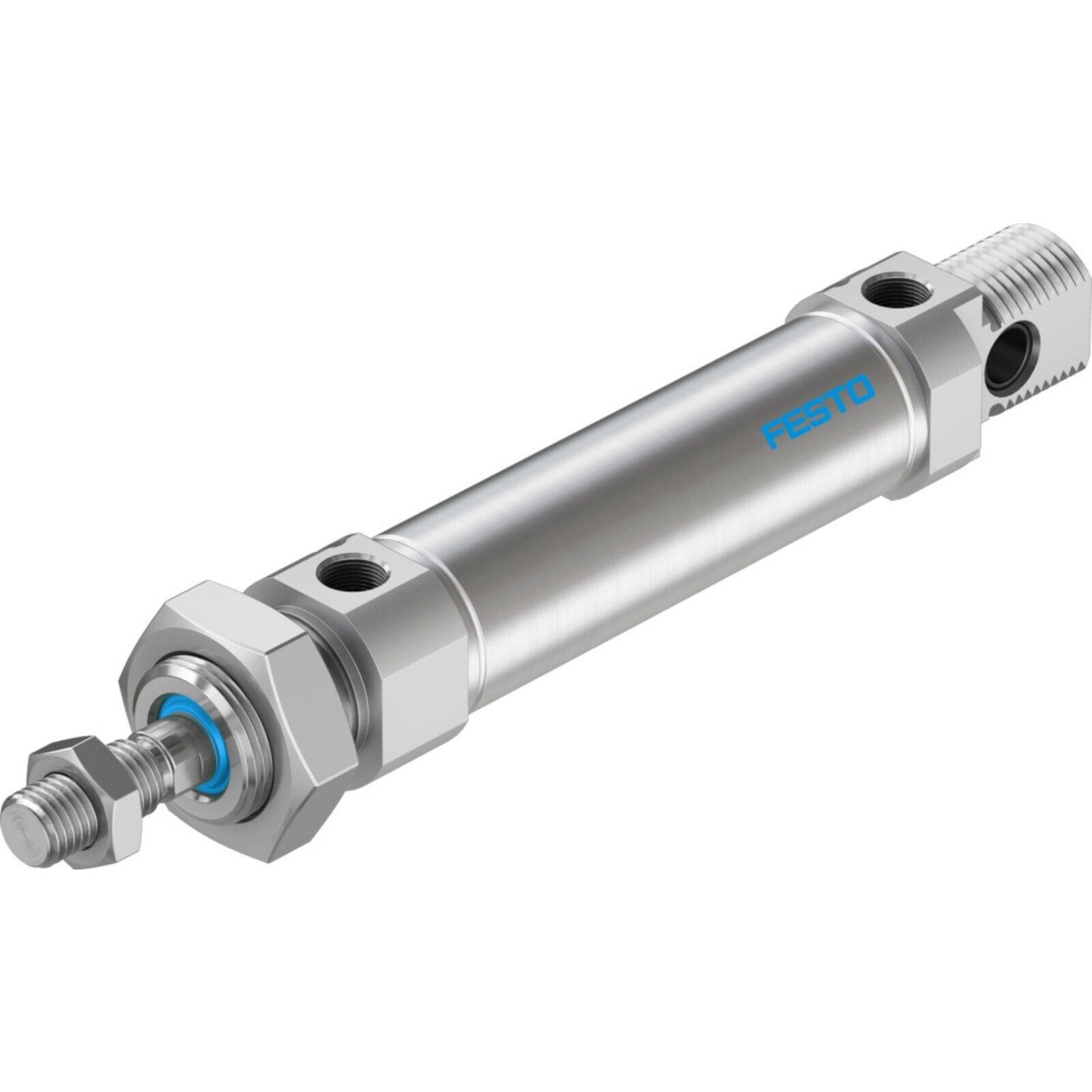 FESTO DSNU-25-50-PPV-A Cylinder, industrial automation component, pneumatic cylinder.