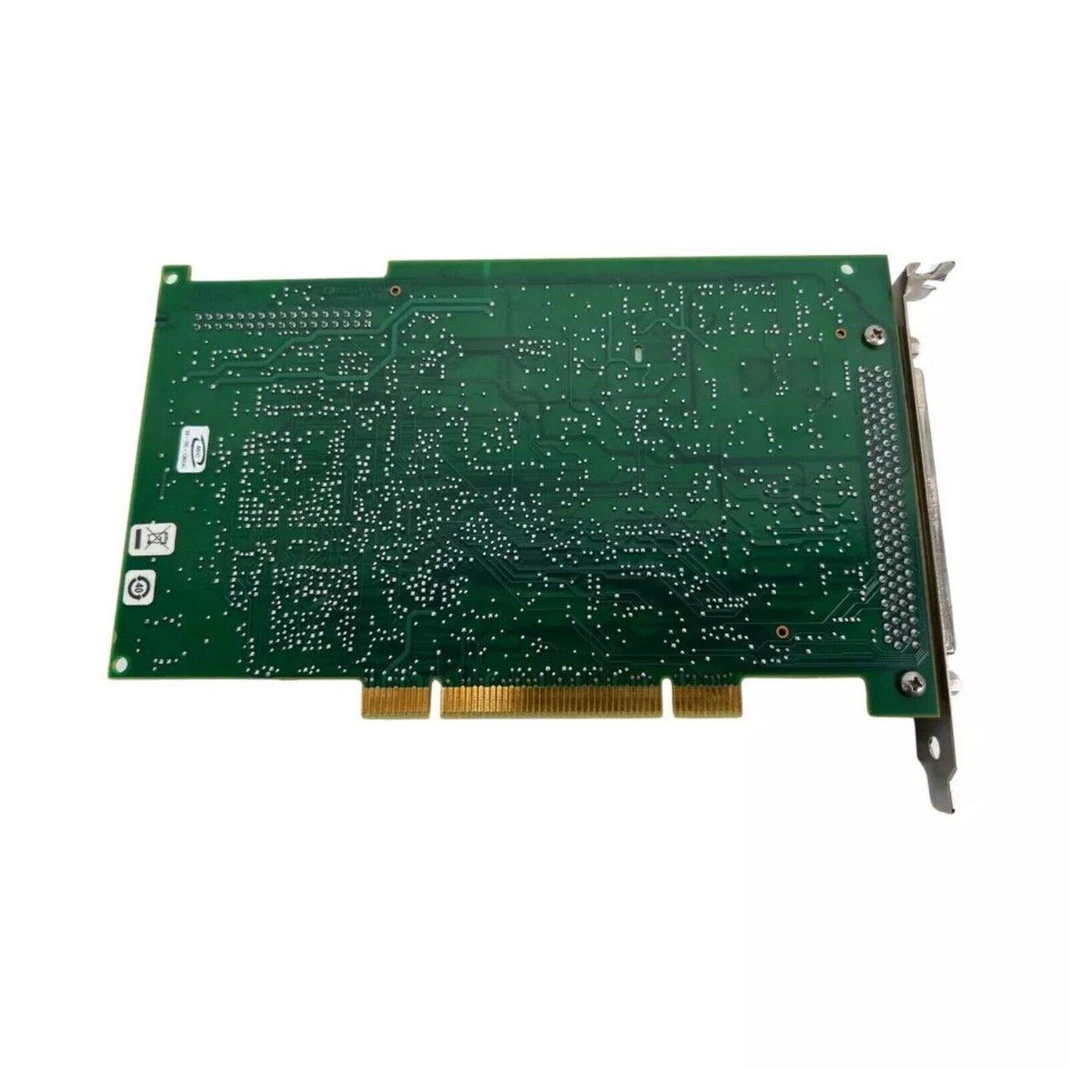 National Instruments PCI-6025E Data Acquisition Card, green circuit board with gold connectors.