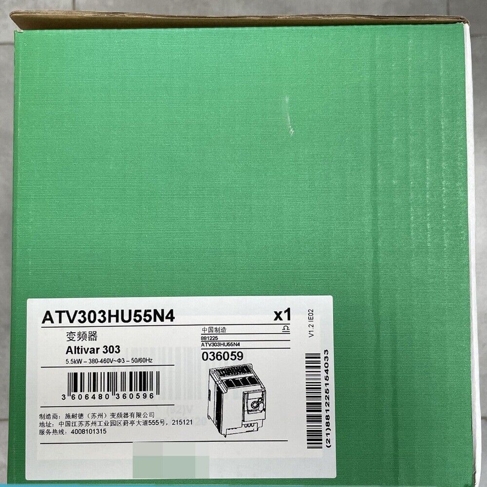 Schneider ATV303HU55N4 5.5KW Drive, Industrial Automation Equipment