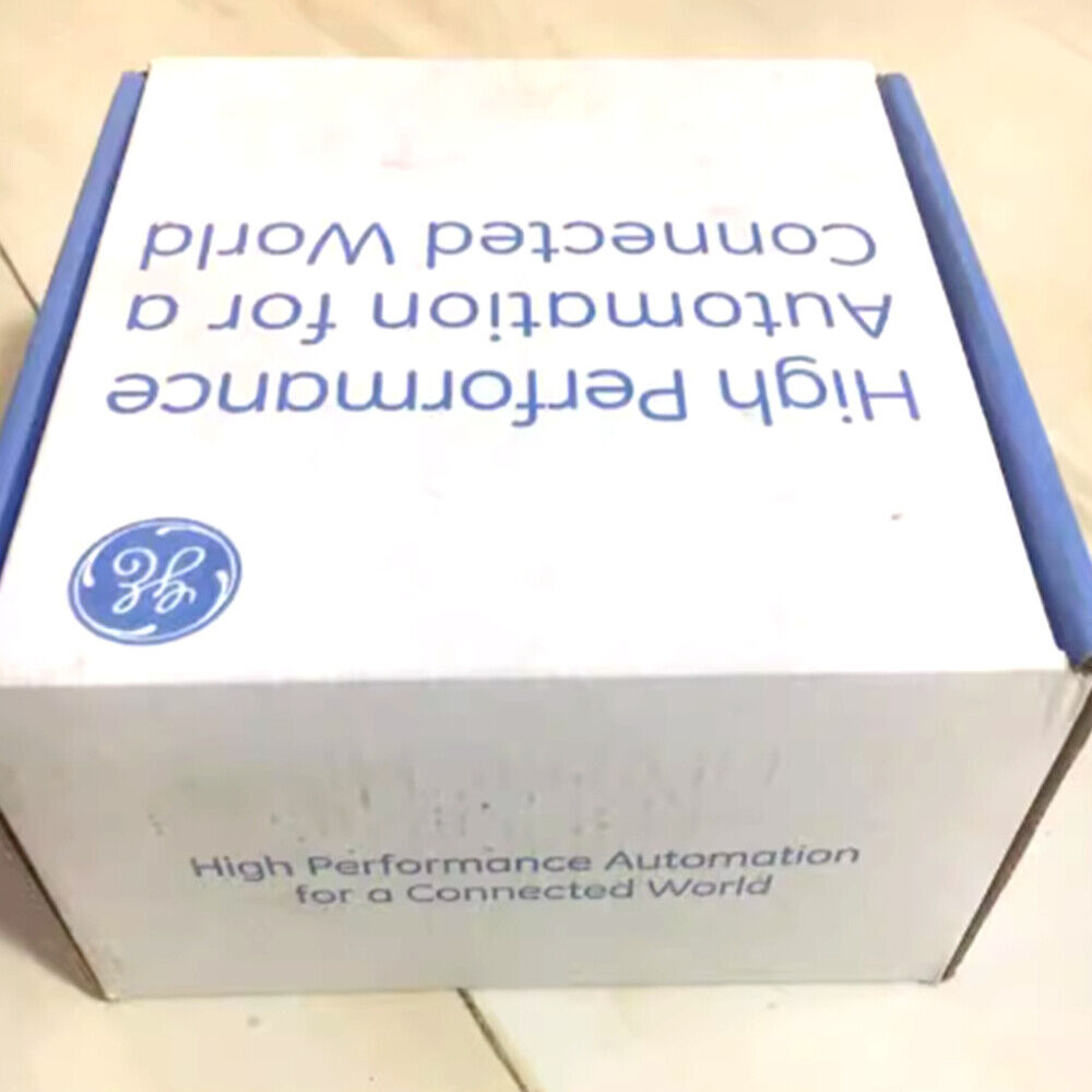 GE product box with High Performance Automation for a Connected World, PLC Module.