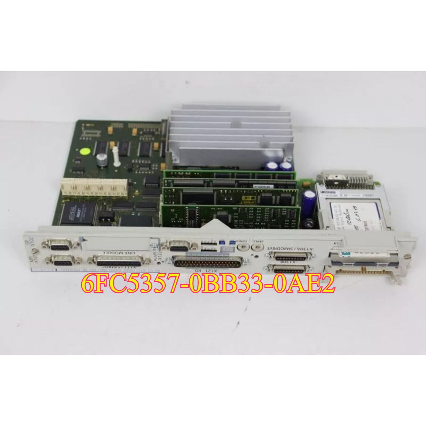 Siemens SINUMERIK 840D/DE NCU 573.3 PLC Module 6FC5357-0BB33-0AE2, industrial automation part