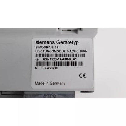Siemens SIMODRIVE 611 Power Module 6SN1123-1AA00-0LA1, industrial automation part, Made in Germany