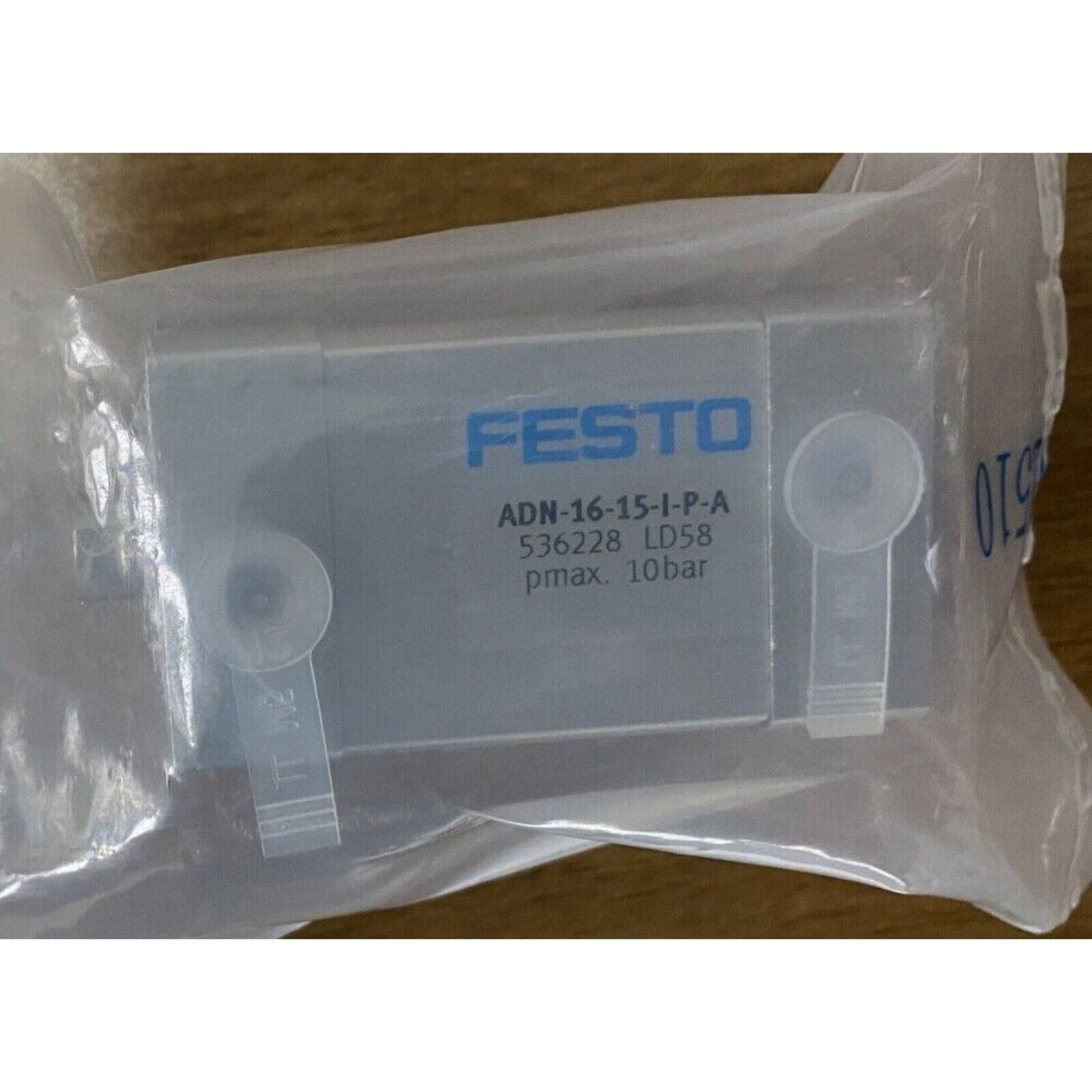 Festo ADN-16-15-I-P-A 536228 Cylinder in packaging, industrial automation part