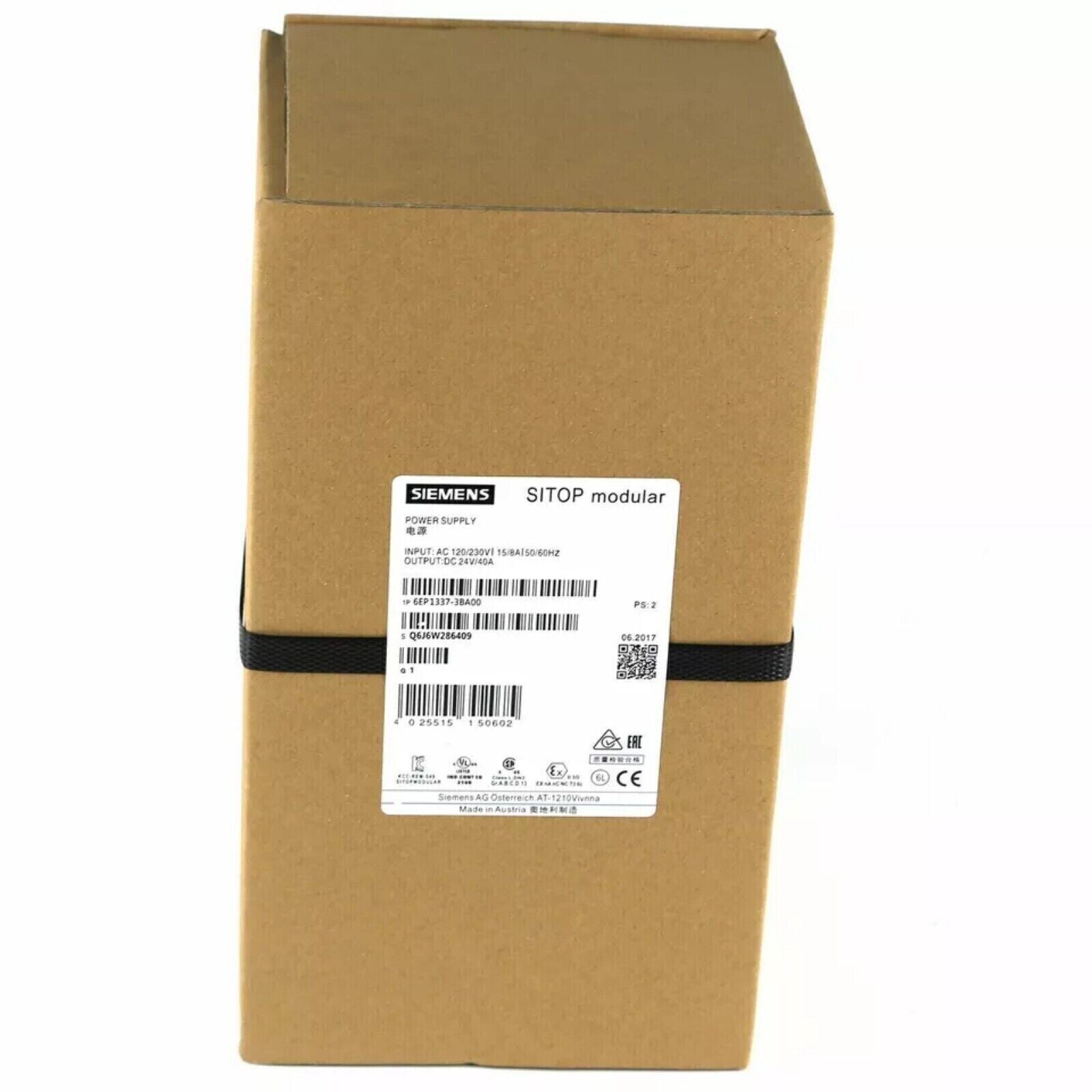 Siemens SITOP modular power supply 6EP1337-3BA00 in box, industrial automation part