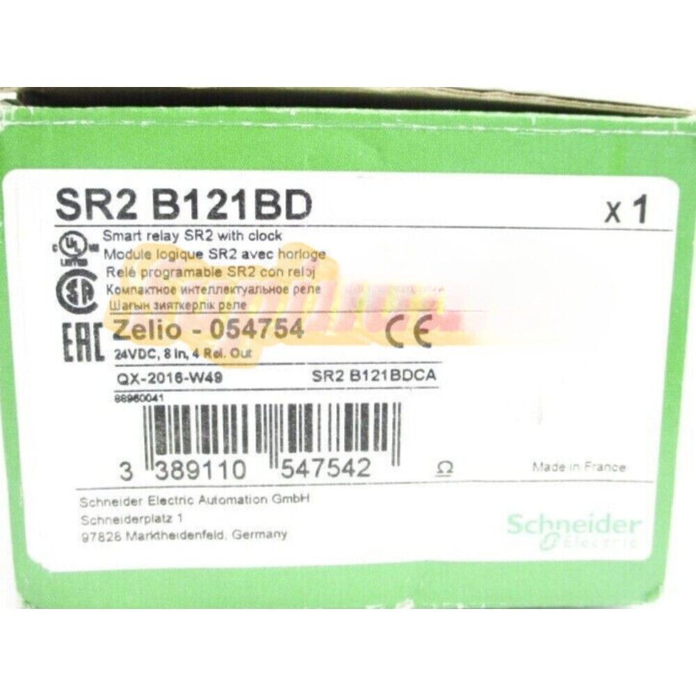 Schneider SR2 B121BD Smart Relay 24VDC, Industrial automation part, Zelio series
