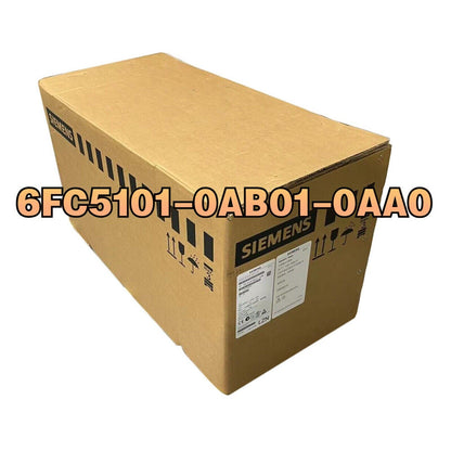 Siemens 6FC5101-0AB01-0AA0 SINUMERIK 840C/840CE Rack Empty Central Unit in a cardboard box, industrial automation part.
