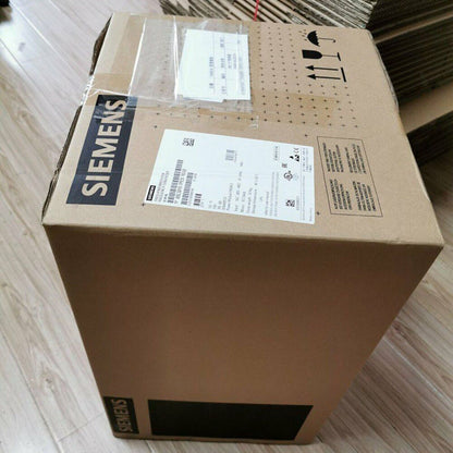 Siemens SINAMICS G120 Power Module shipping box, model 6SL3210-1PE31-1UL0, industrial automation part.