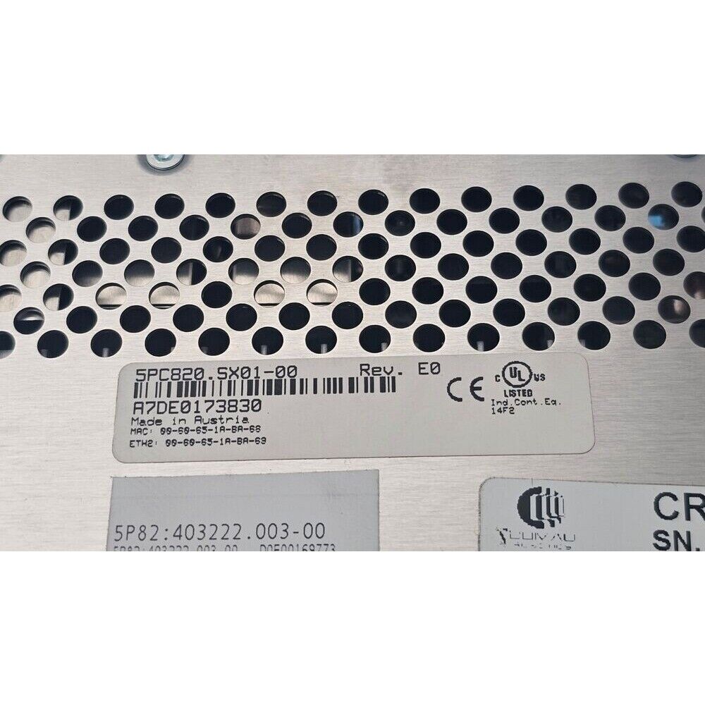 Panel PC | B&R | 5PC820.SX01-00 Automation Acopos Multi APC820 5P82 403222.003-00